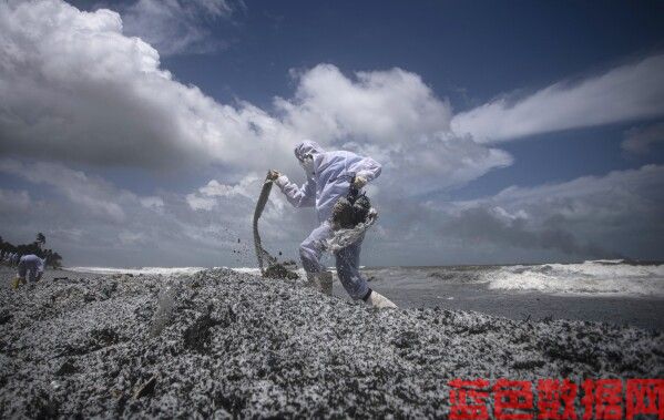 数千个集装箱在海上失踪。当它们破裂时会发